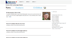 Desktop Screenshot of bluffsmonitor.com